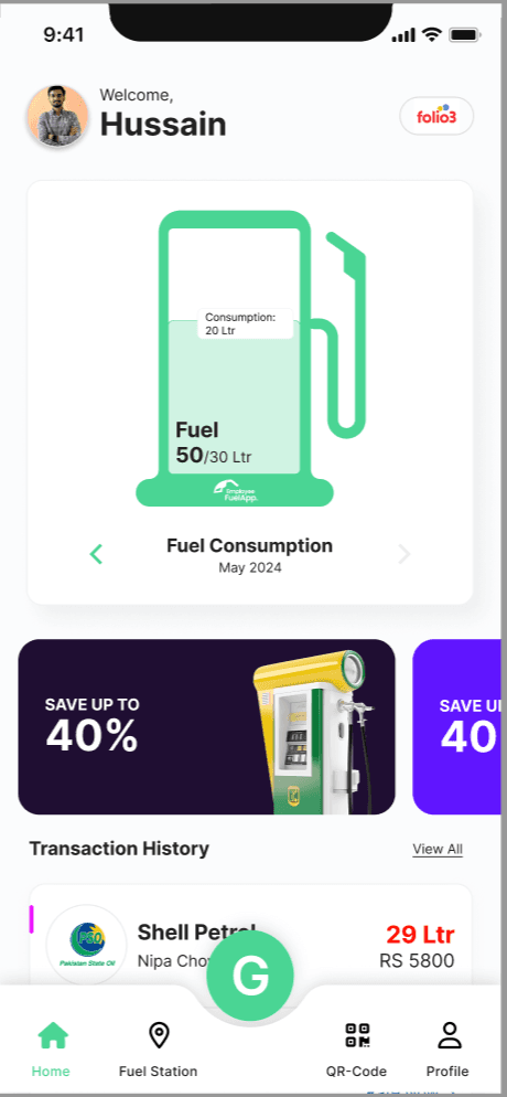 AI-Powered Fuel Expense Monitoring & Fintech Platform